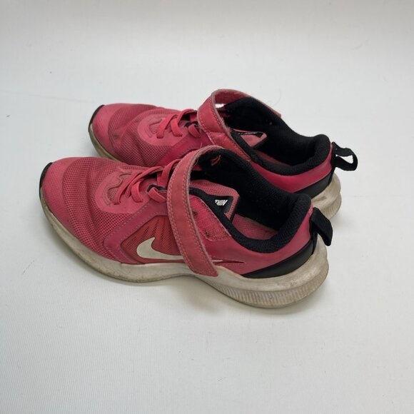 Nike Downshifter 10 PS 'Hyper Pink' Girl Sz 2Y Running Training Sports Sneaker - Picture 3 of 13